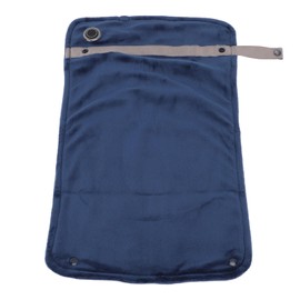 USB Heated Blanket, Lightweight Portable Electric Blanket with Temperature Control for Home Office, Portable Heated Throw (Navy Blue)