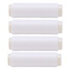 4pcs 100/200m Invisible Nylon Fishing Rubber Band Line High Elastic