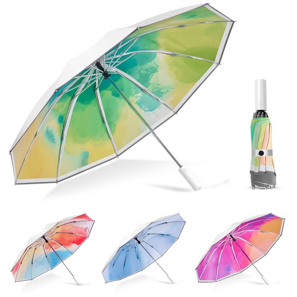 UPF 50+ Sun Umbrella UV Protection, UV Blocking Umbrella with
