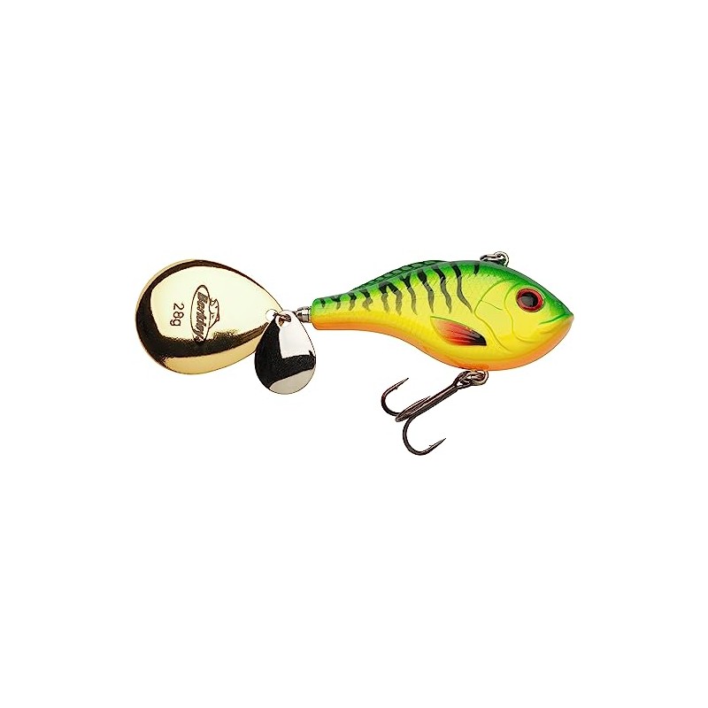 Berkley Pulse Spintail XL Fishing Lure, Double Blade Spinnerbait for