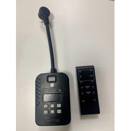 Outdoor Remote Control Timing Socket Light Control Black