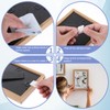 60 Pack Adhesive Picture Hanger, Foamboard Picture Hanging Hooks Without
