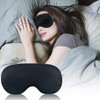 Audamp - Maschera per dormire, mascherina oscurante per gli occhi,
