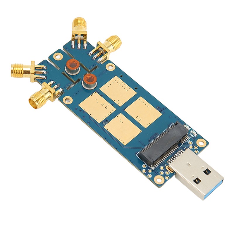 5G DONGLE Expansion Board 4 Antennas Aluminum Alloy ABS USB3.1