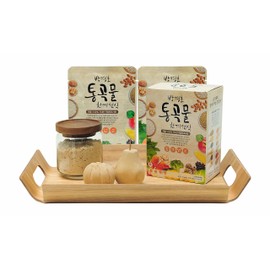 [Dr. MOON] Roasted Multigrain & Vegetables Powder Formulated by Dr. Park, Gyeong-Ho (30g x 10 packets) – 300g / 0.66 fl. oz, Meal Replacement, A Good Source of Energy & Protein, Misoot-garoo