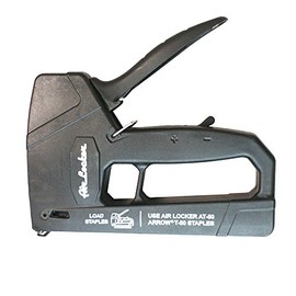 AIR LOCKER M641 Manual Hand Staple Gun T50 Staples x 5/8 Inch Long 18 Gauge Brads