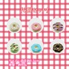 RemeeHi Food Sample Donut Display Sample Toy Set, Photo Tool,
