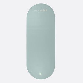 Splendore Glow Yoga Mat  Tapete de Yoga Antideslizante 5mm Extra Grueso, de Hule Natural, Ideal para Pilates, Ejercicio en Casa y Fitness para Mujer  
