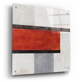 Epic Art 'Balance Beam 1 No Lines' by Mike Schick Acrylic Glass Wall Art, 24" x 24"