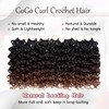 7 Packs Gogo Curl Crochet Hair for Women 8 Inch