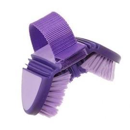 Flexible Horse Grooming Brush - Adjustable Curved Design for Washing Horses, Cleaning Tack, Mane & Hoof Care | Durable, Ergonomic, Gentle on Coats | Perfect for Equine & Stable Use