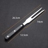 Meat Forks, 2 Prong Cooking Forks, Stainless Steel Carving Fork