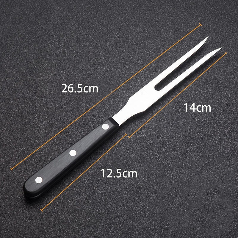 Meat Forks, 2 Prong Cooking Forks, Stainless Steel Carving Fork