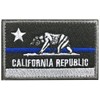WZT 5 pcs California Tactical Patch - Morale Military Patches