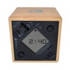 Miracle TimeCube - Natural Bamboo Wood, 1-4 Minute Timer for