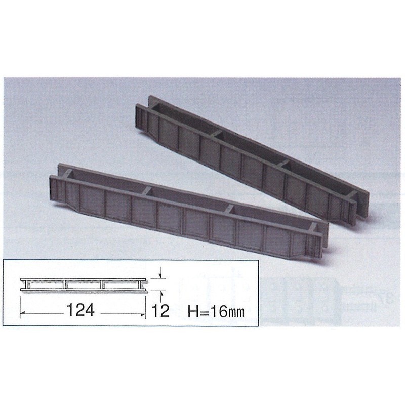 Kit (not painted) input 2 pcs 2111 N gauge rack