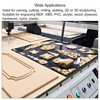 sourcing map Wood Engraving Router Bit, 1/8" 3.175mm Shank 0.2mm
