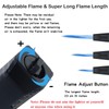 DOUBFIVSY Butane Torch Lighter, Refillable Kitchen Cooking Torch with Safety