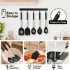 TeamFar Cooking Utensils Set, 5 PCS Silicone Kitchen Utensils with