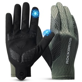 ROCKBROS Cycling Gloves Cycling Gloves Women / Men Touchscreen Non-Slip Breathable Thin Running Gloves Spring/Summer M-2XL for Outdoor Sports Cycling Running Fitness Hiking M