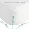 Waterproof, Breathable and Anti Mite Mattress Protector for Cot. Fitted