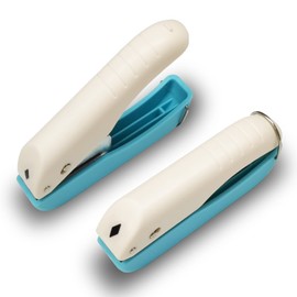 VSREI Handheld Hole Punch Mini Paper Punch with Soft Grip Rhombus Shape for Paper Labels Photo Clothing Ticket DIY School DIY Crafts Scrapbook Notebook Card Making - Rhombus 8.12 mm