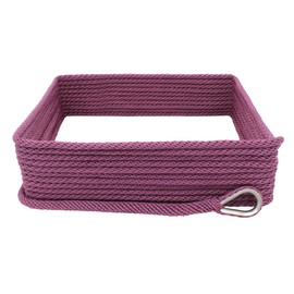 Extreme Max 3006.2648 BoatTector Solid Braid MFP Anchor Line with Thimble - 3/8" x 100', Burgundy