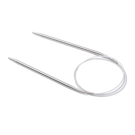 4mm Circular Knitting Needles,1Pcs 120cm Short Round Knitting Needles,4mm Knitting Needles,Stainless Steel Circular Knitting Needles for Knitting Sweater Shawl Scarf Scarves Blanket Large Projects