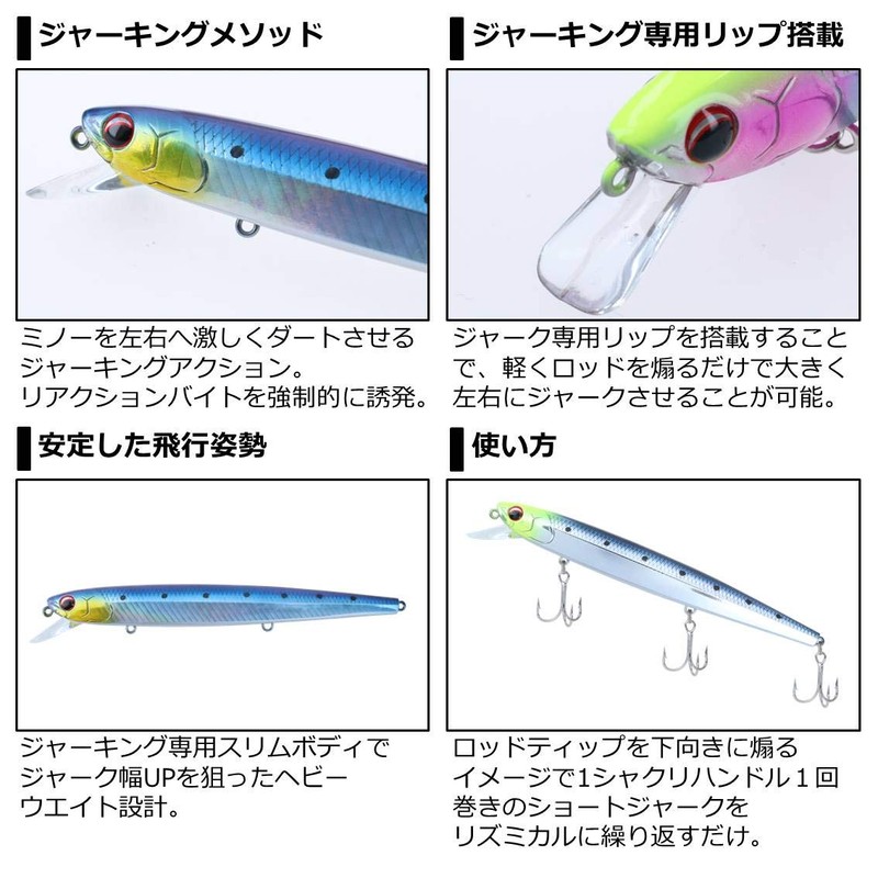 DAIWA 140S Dirtin Z Offshore Lure, Adelaic Eagle