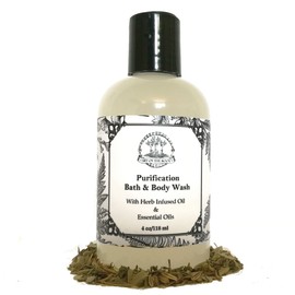 Purification Bath Wash 4 oz | Spiritual Cleansing & Negativity Rituals | Hoodoo Spirituality Wiccan Pagan