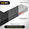 Nilight Hitch Step with 2" Hitch Receiver Rear Bumper Guard