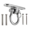 360° Rotating Swing Hanger Set, 304 Stainless Steel Ceiling Mount