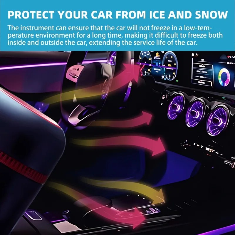 Snow Remover Car Windshield Defogging and De-icing Fast Snow Melting