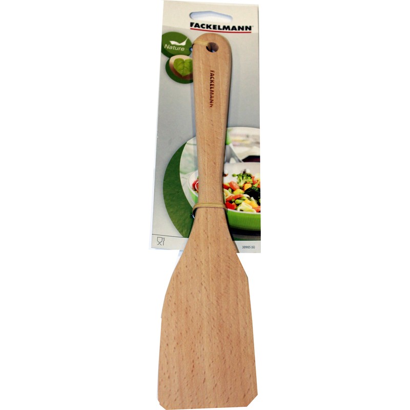 Fackelmann Spatola in Legno di Faggio, Marrone, 30.5 cm