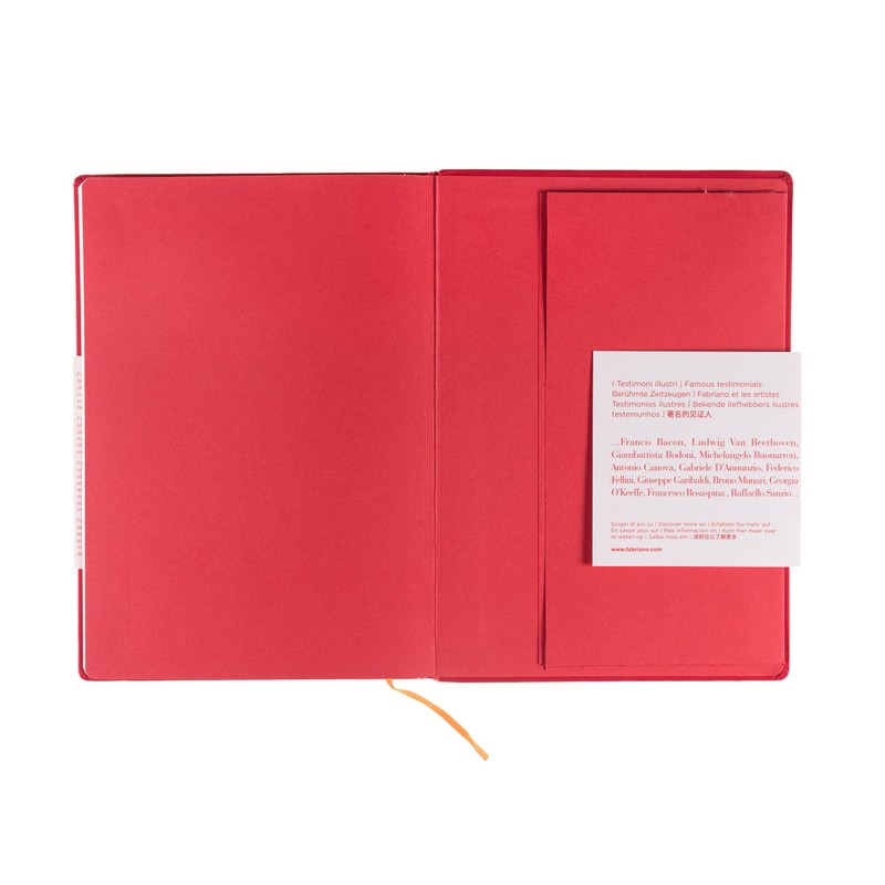 Fabriano Ispira Cuaderno de tapa suave, 5.8" x 8.3", A5,