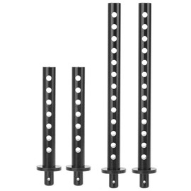 T best RC Car Shell Column, 4 Pieces RC Shell Column for RGT 1/10 EX86100 RC Car Replacement Parts (Black)
