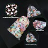 STEFORD Easter Clear Cellophane Bags,120PCS Clear Candy Cookie Treat Bags