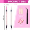 XUKZIMA 7-teiliges Set Dual Ended Strass Picker Punktierstift Dotting Pen