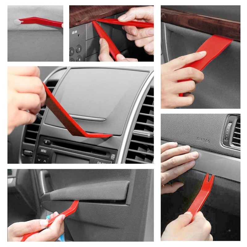 FLZOSPER 5Pcs Car Trim Removal Tool - Car Pry Tool