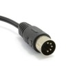 kenable 5 Pin Male Din Plug to 2 x RCA