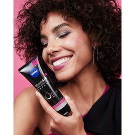 NIVEA MicellAIR Expert Make-Up Prep Scrub (125 mL), Face Scrub that Exfoliates & Prepares Skin for Makeup Application, Exfoliating Facial Cleanser With Lactic Acid