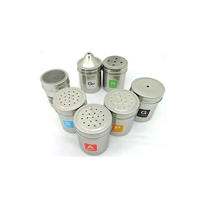 Endo Shoji TKG Seasoning Container, Commercial Use, Small, 18-8 Stainless