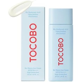 TOCOBO Bio Watery Sun Cream SPF50 PA 50 ml Protector Solar Facial Vegano e Hidratante