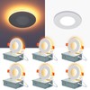CycevSun 3 Inch LED Recessed Lights with Night Light, Dimmable