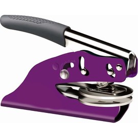 Premium Notary Seal Embosser | New Jersey (Purple)