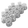 15pcs Chair Leg Protectors Silicone Felt Bottom Chair Leg Covers
