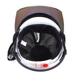 qiuxiaoaa Breathable Motorcycle Helmets Liner Cushioning Heat Insulation Lining Helmet Pad Motorcycle Helmet Pad Black