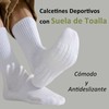 Calcetines 8 Pares para Hombre Mujer, Calcetines Deportivos Largos, Calcetas