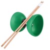 Triple Bearing Diabolo Set Chinese Yoyo with Coloured Diablolo Sticks