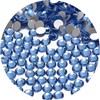 NCB 2000pcs Flatback Round Glass Nail Art Rhinestones Crystal for